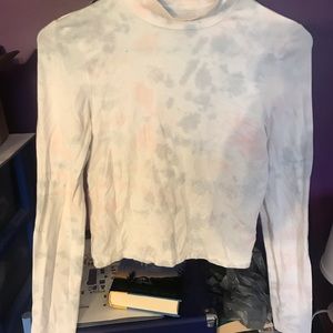 Wild Fable pastel tie dye turtle neck, size small
